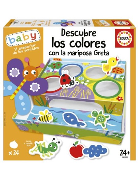 DESCUBRE LOS COLORES CON LA MARIPOSA GRETA
