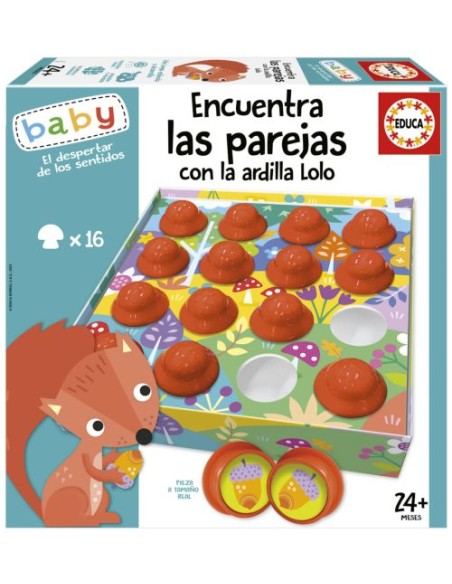 ENCUENTRA LAS PAREJAS CON LA ARDILLA LOLO