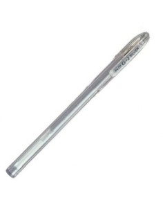 c 12 boligrafo pilot g 1 plata punta 07mm tinta gel