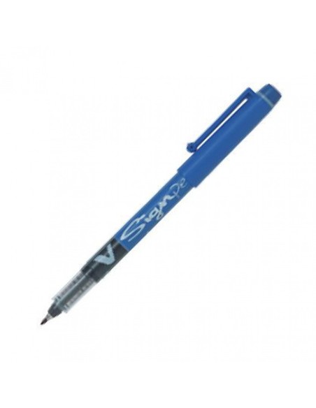 c 12 rotulador vsignpen azul punta 20mm tinta liquida