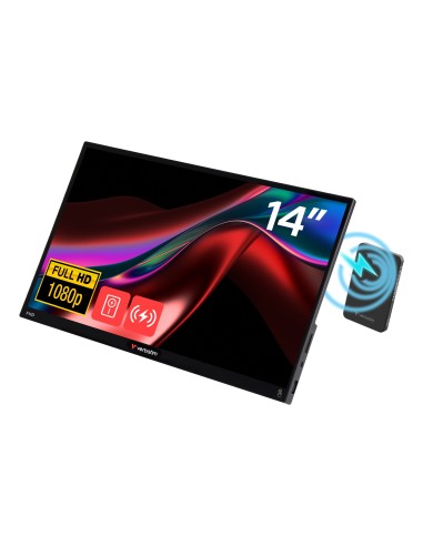 32088 monitor o TV portátil Monitor portátil Negro 35,6 cm (14") LED 1920 x 1080 Pixeles