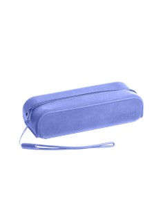 Estuche Silicona Azul Sin Forro Interior Monocolor Con Asa 19x5x7cm