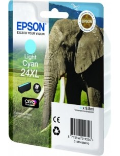 Elephant Cartucho 24XL cian claro (etiqueta RF)