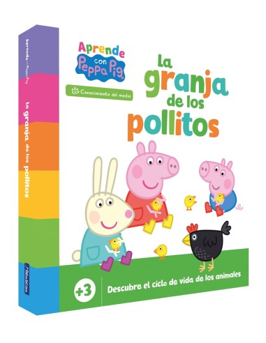 Peppa Pig Libro de carton La granja de los pollitos