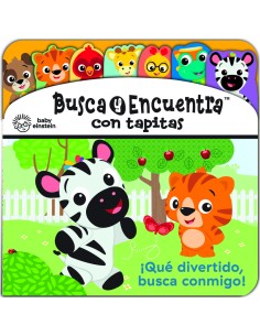 QUE DIVERTIDO BUSCA CONMIGO BUSCA Y ENCUENTRA CON TAPITAS BABY EINSTEIN LAF LF