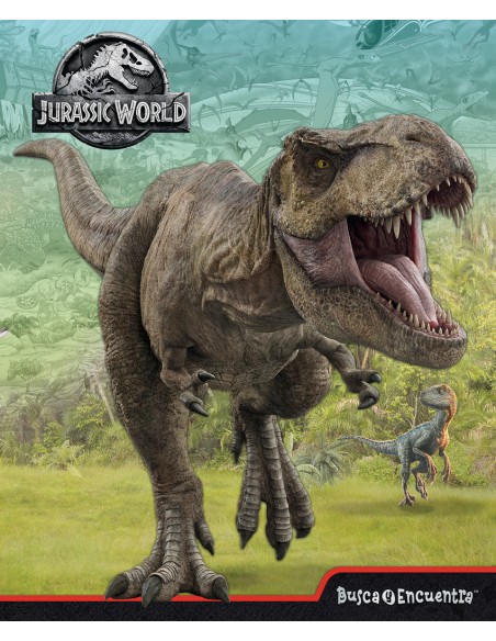 BUSCA Y ENCUENTRA JURASSIC WORLD LF
