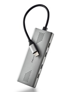 WONDER4-C USB Tipo C 5000 Mbit/s Plata