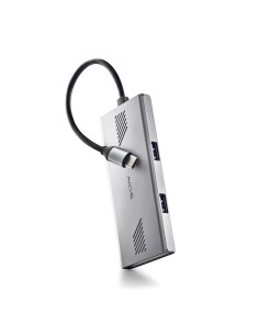 WONDERDUO-C USB Tipo C 5000 Mbit/s Plata