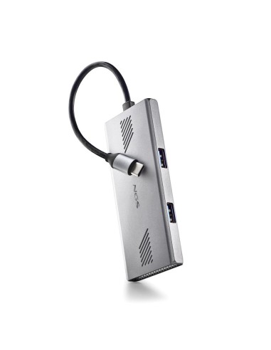 WONDERDUO-C USB Tipo C 5000 Mbit/s Plata