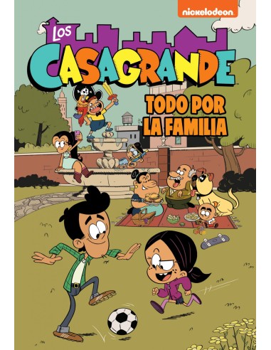 La familia es lo primero Los Casagrande Una Casa de Locos Comic 2