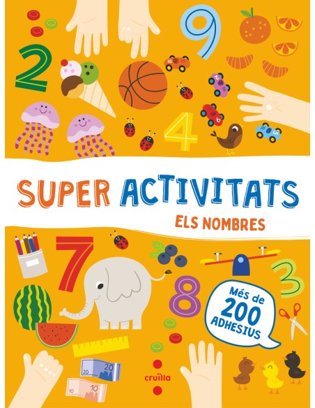 Superactivitats amb adhesius Els nombres