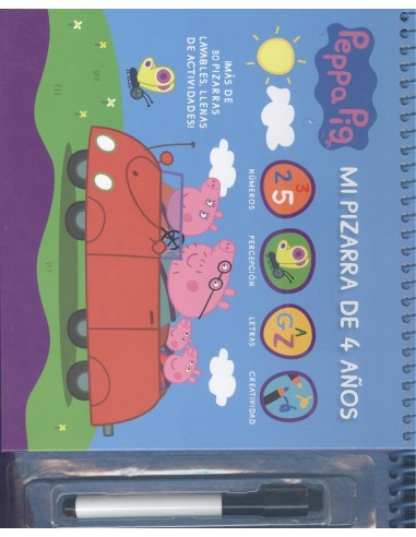 PEPPA PIG MI PIZARRA DE 4 ANOS