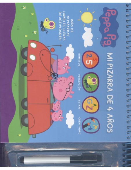 PEPPA PIG MI PIZARRA DE 4 ANOS