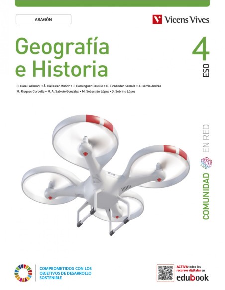 GEOGRAFIA E HISTORIA 4 ARAGON COMUNIDAD EN RED