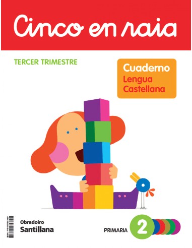 CINCO EN RAIA CADERNO LINGUA PAUTA 2 PRIMARIA 3 TRIM
