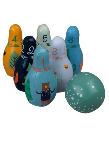 Set de bolos little woodies