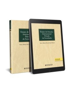 Ensayo de Derecho Internacional Privado de Sociedades Papel e book