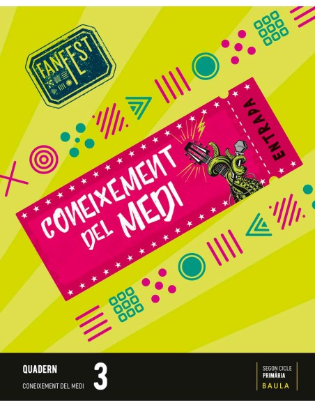 QUADERN CONEIXEMENT MEDI 3RPRIMARIA ESPIRAL FANFEST CATALUNYA 2023
