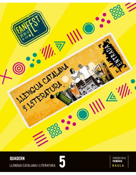QUADERN LLENGUA 5EPRIMARIA ESPIRAL FANFEST CATALUNYA 2023