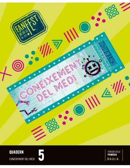 QUADERN CONEIXEMENT MEDI 5EPRIMARIA ESPIRAL FANFEST CATALUNYA 2023