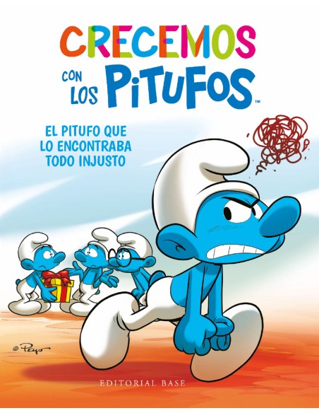 Crecemos con los Pitufos 5 El Pitufo que lo encontraba todo injusto