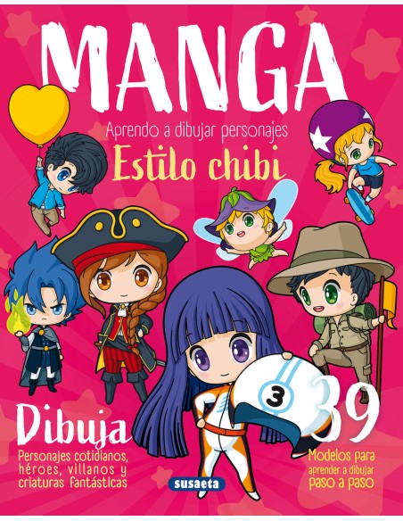 Manga Aprendo a dibujar personajes estilo chibi