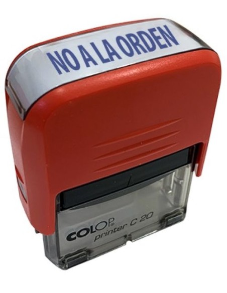 SELLO AUTOMATICO PRINTER C20 PALABRA NO A LA ORDEN