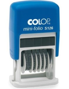 SELLO FECHADOR AUTOMATICO 126 NUMERADOR 4MM