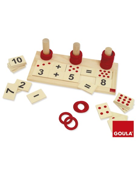  ABACO EDUCATIVO SUMAS Y RESTAS 36X31X37CM 