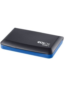 TAMPON TINTA MICRO 1 AZUL COLOP