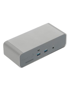 DOCK230EUZ base para portátil y replicador de puertos Alámbrico Thunderbolt 5 Plata