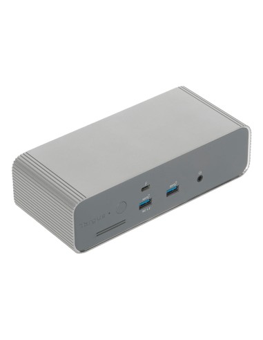 DOCK230EUZ base para portátil y replicador de puertos Alámbrico Thunderbolt 5 Plata