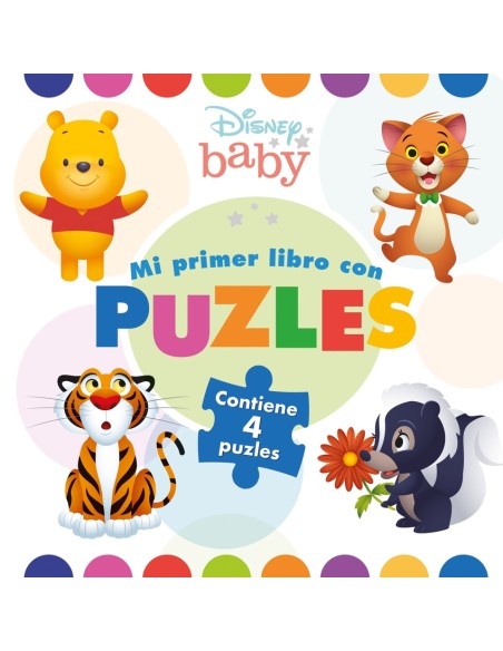 Disney Baby Mi primer libro con puzles