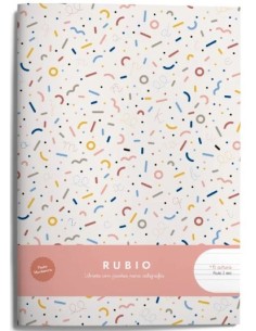 Libreta a4 44h 80g pauta montessori 5mm con margen