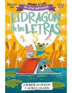 El dragon de las letras 4 Dos sapos un dragon y un solo colchon