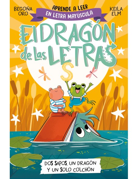 El dragon de las letras 4 Dos sapos un dragon y un solo colchon
