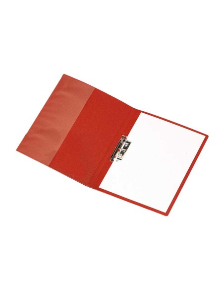 CARP. MINICLIP ESSELTE A4 C/PINZA LAT+TAPA ROJO