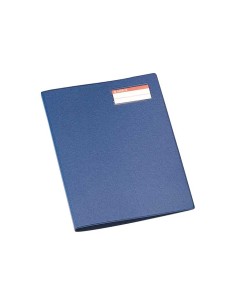 CARP. MINICLIP ESSELTE A4 C/PINZA LAT+TAPA AZUL