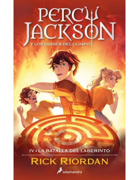 La batalla del laberinto Percy Jackson y los dioses del Olimpo 4