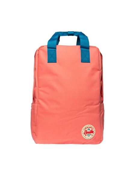 Mochila para Portátil hasta 16 pulgadas Penny con salida para auriculares color Coral