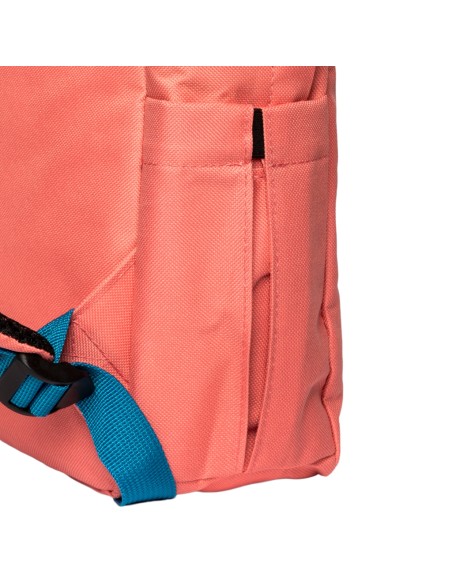Mochila para Portátil hasta 16 pulgadas Penny con salida para auriculares color Coral