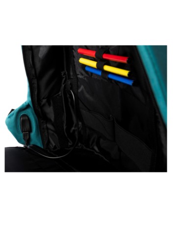 Mochila Antirrobo para Portátil hasta 16 pulgadas The Rock con Puerto USB color Azul