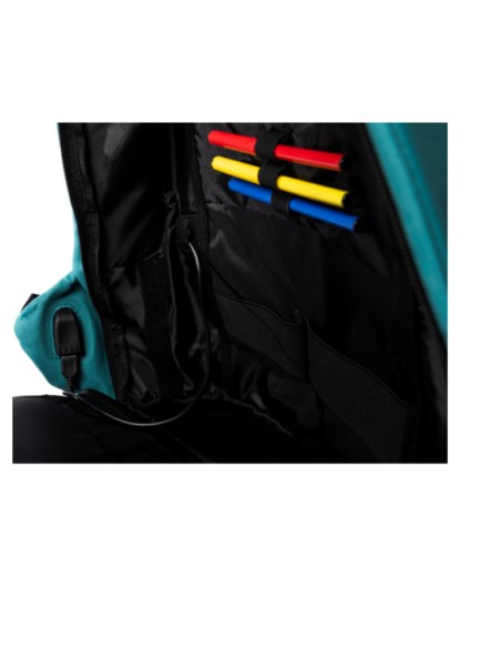 Mochila Antirrobo para Portátil hasta 16 pulgadas The Rock con Puerto USB color Azul