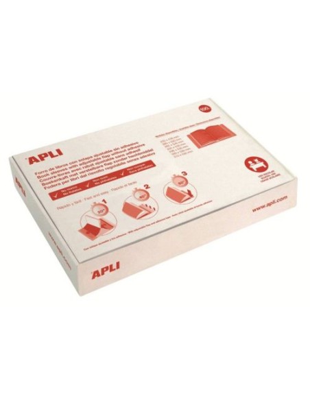 C 100 FORRO LIBROS AJUSTABLE 295X53CM PVC 130 MICRAS APLI