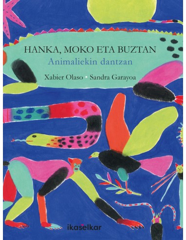Hanka moko eta buztan animaliekin dantzan