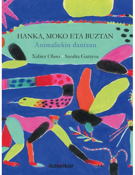 Hanka moko eta buztan animaliekin dantzan