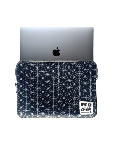 Funda Sleeve para Portátil hasta 13.3 pulgadas Neo Nipon de Neopreno color Negro