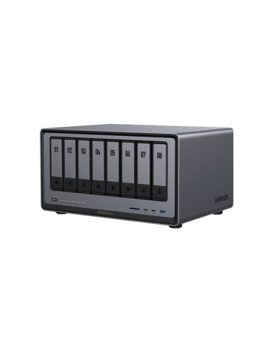35127B servidor de almacenamiento NAS Escritorio Intel® Core i5 i5-1235U 8 GB DDR5 0 TB UGOS Pro Gris