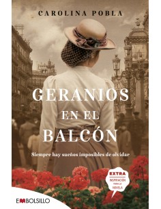 Geranios en el balcon