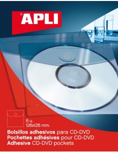 02585 estuche para medios de almacenamiento Transparente